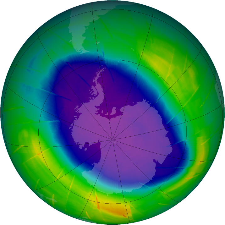 Ozone Map 2009-09-24